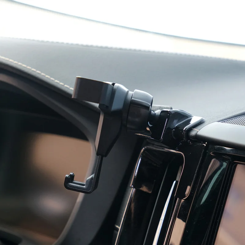 Для Volvo XC60 2018 2019 Специальный автомобильный мобильный телефон держатель для