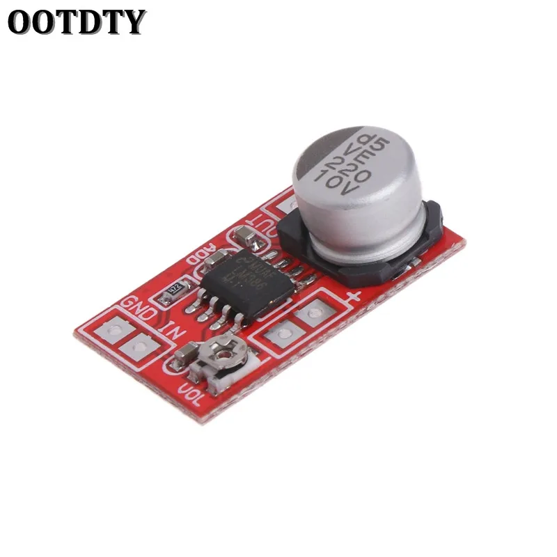 OOTDTY DC 5 V 12 микро электретный усилитель микрофон конденсатор мини доска|Усилители