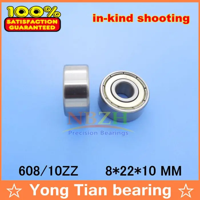 Double shielded non-standard widening miniature deep groove ball bearings 608/10ZZ 8*22*10 MM W608ZZ 608W10ZZ 608ZZW10 608 | Обустройство