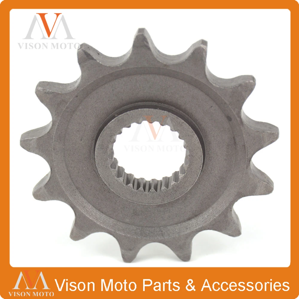 13 14 зубьев передняя Звездочка для HONDA CR125 04-07 CRF250 04-16 CRF250X 2004 2005 2006 2007 2008 2009 2010 2011 2012, 13, 14 лет