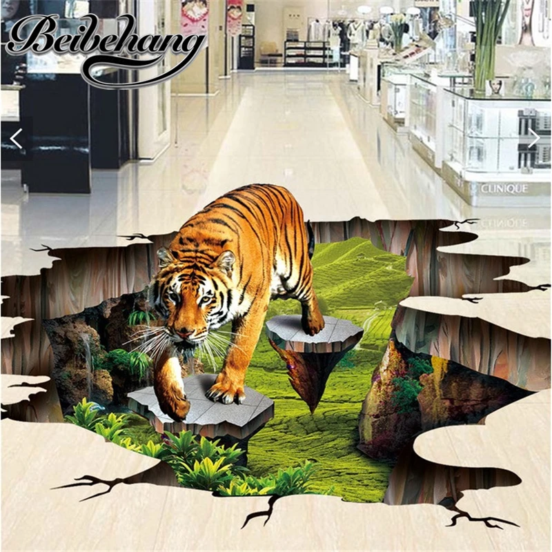 Фотообои beibehang на заказ 3d напольное покрытие самоклеящаяся настенная наклейка 3 d