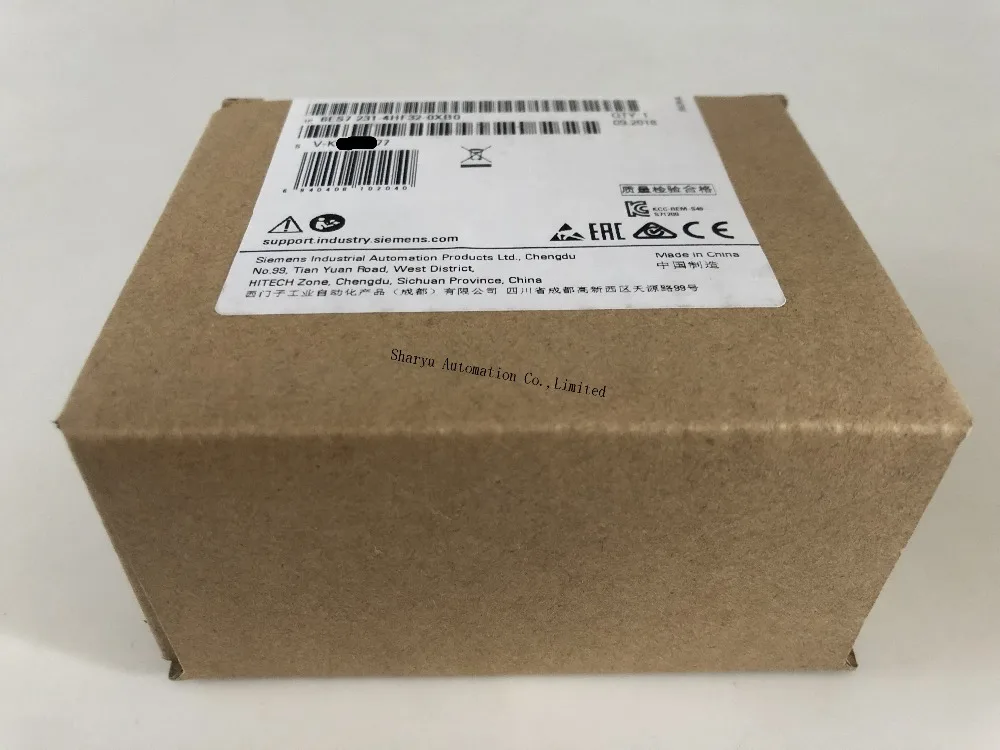 SIMATIC S7-1200 аналоговый вход SM 1231 модуль 6ES7231-4HF32-0XB0 6es7231-4hf32-0xb0 1200 Модуль 12 бит+ знак(13 бит АЦП