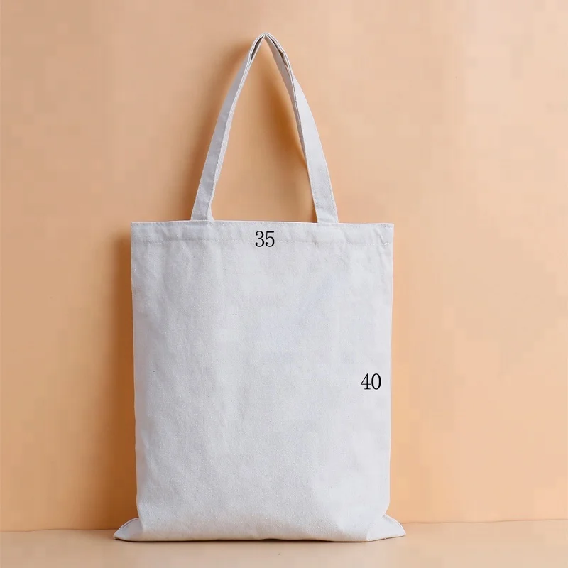 Bolsa de lona con logotipo de transferencia de calor, bolsa de compras en blanco, regalos promocionales de publicidad, 100 Uds.-2