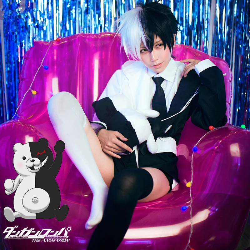 Аниме Супер Dangan Ronpa 2 Danganronpa Monokuma черный и белый медведь унисекс Изысканный