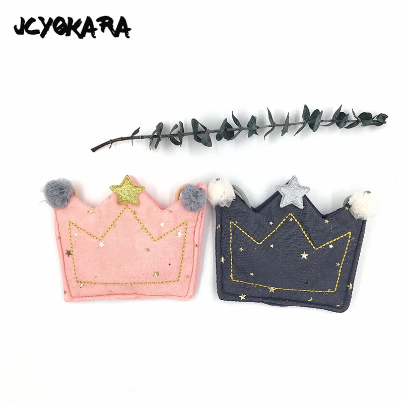 Jcyokara маленьких Обувь для девочек Bling Корона портмоне кружевное платье с