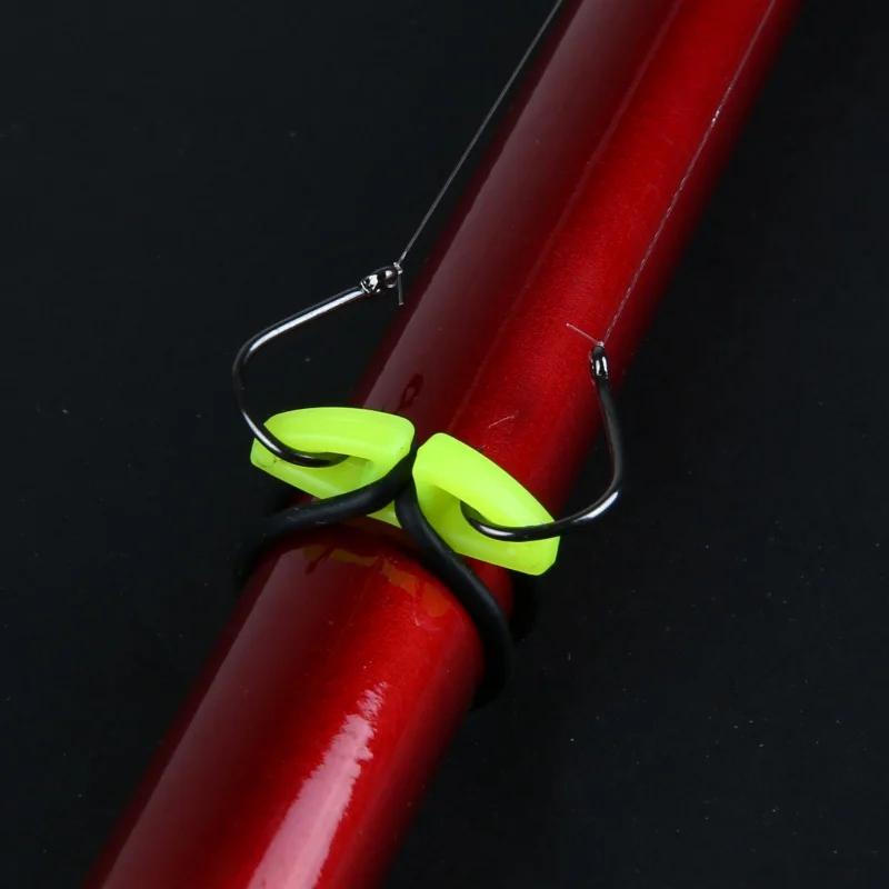 10 шт./лот открытый крючок безопасные держатели приманки джиг крючки безопасное