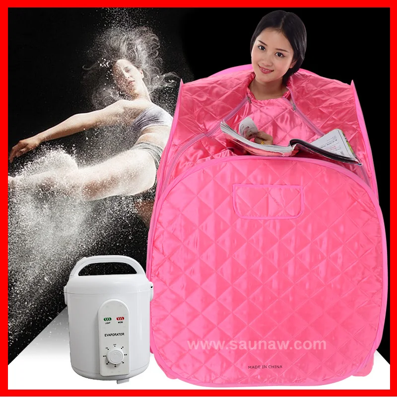 Портативная сауна спа Паровая красная мини 110 В или 220 900 Вт|steam room|steam portablesteam sauna |