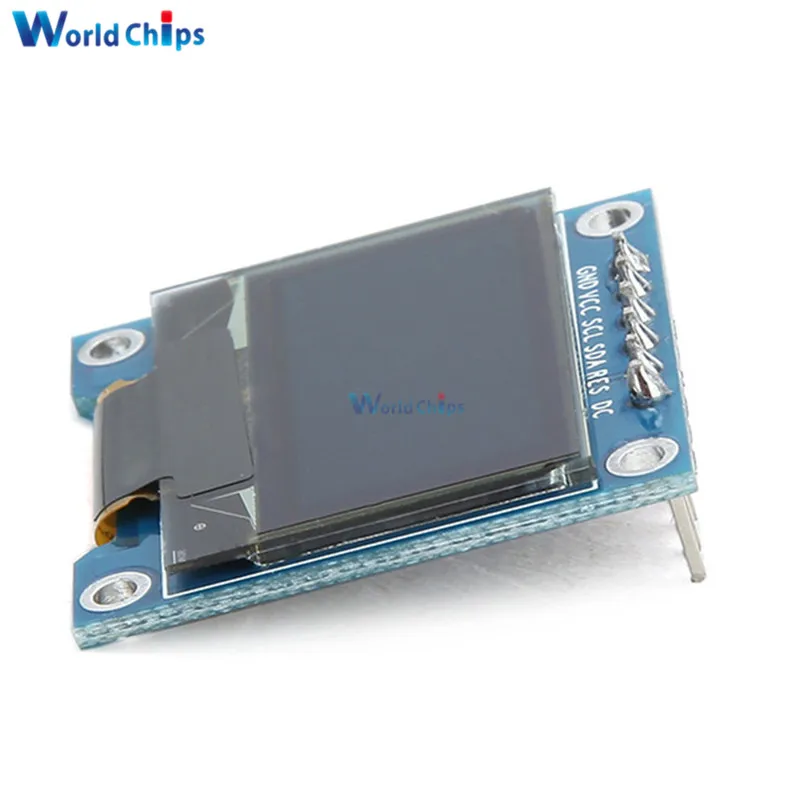 Модуль ЖК дисплея 0 96 дюйма 6 контактов IIC I2C OLED 12864 SPI интерфейс чип привода SSD136 для