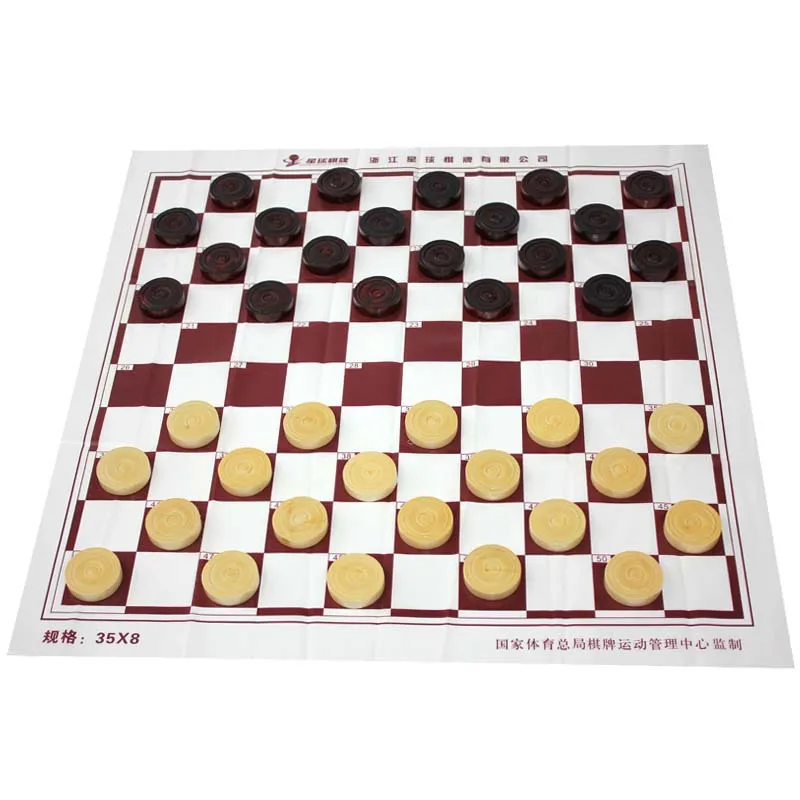 Новая игра с шахматами 100 Georgia Wood Детские тренировочные шашки|wooden chess game|chess gamecheckers