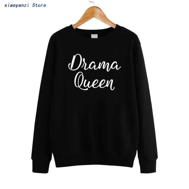 2021 Новое поступление модных женских сапог бренд уличной моды Drama Queen печати кофты