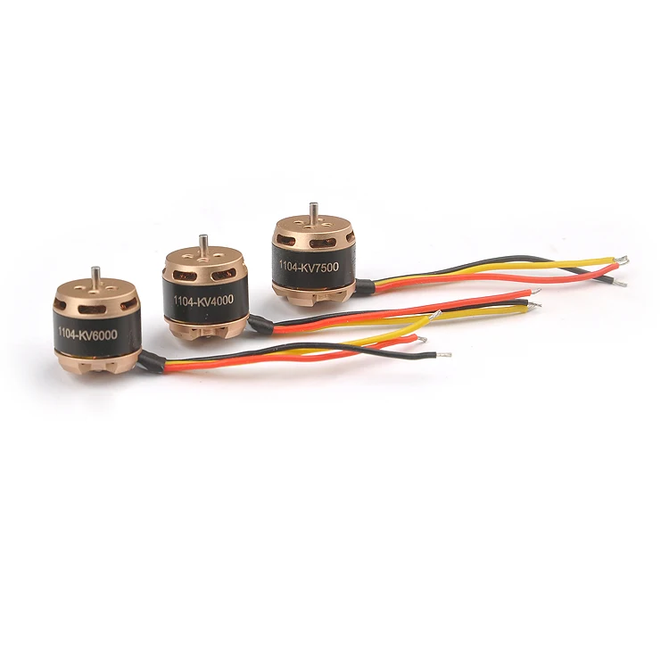 Гоночный бесщеточный двигатель happymodel SE1104 1104 1-3S 4000KV 6000KV 7500KV FPV для гоночного дрона