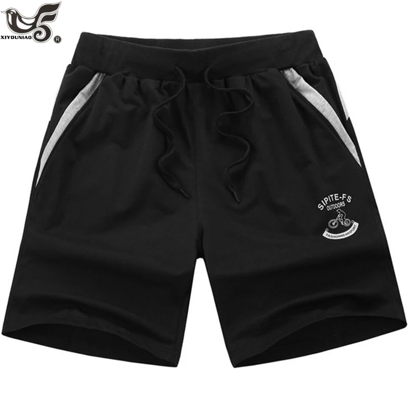 XIYOUNIAO, большие размеры 7XL, 8XL, 9XL, мужские шорты, летние пляжные шорты с эластичной талией, хлопковые повседневные мужские бермуды, мужские шорты