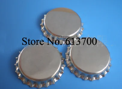 

Free Shiping Chrome Bottle Caps for DIY jewelry Accessories Metal Bottle Caps Crown Cap Tinplate Caps 2000 pcs/lot