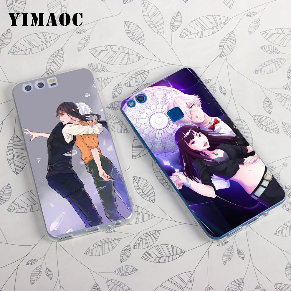 YIMAOC Death Parade Soft Case for Huawei Honor 10 9 8X 8C 8 7C 7X 7A Pro 6A Lite Note Nova 3i 3 2i Y6 Y7 Y9 Prime 2018 |