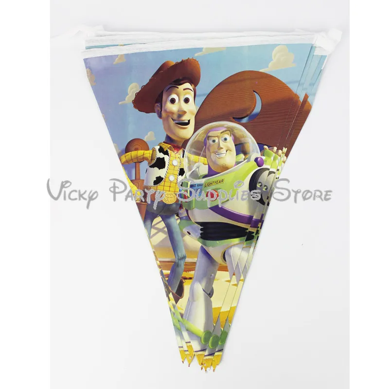 35 шт./лот набор одноразовых столовых приборов Buzz Lightyear тема День рождения ребенка
