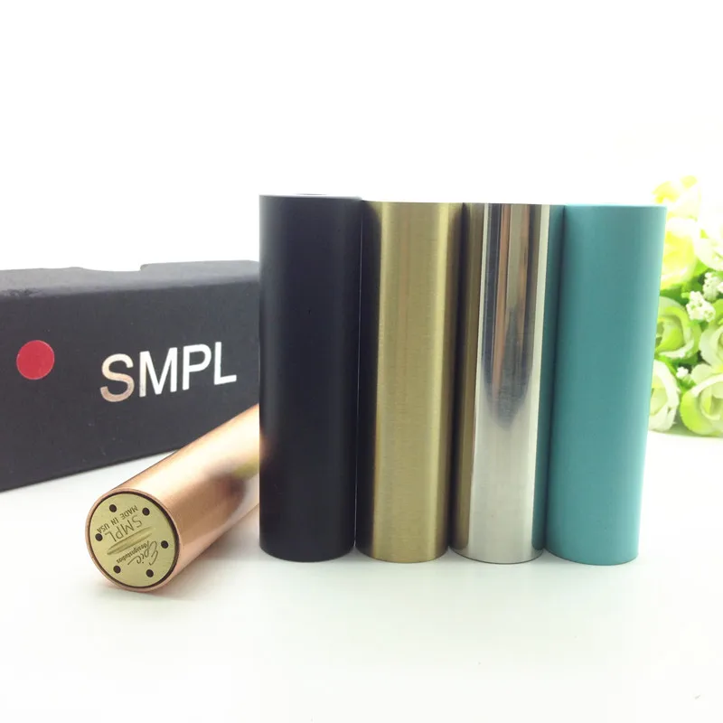 Smpl Mod 18650 мех Механическая коробка Черный Белый Медь Латунь vs Манхэттен fuhattan M6 le