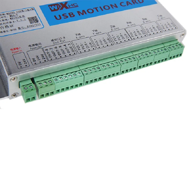 NEWEST 5th generation XHC 2000KHZ Mach3 usb 4 axis cnc motion controller MK4-V | Обустройство дома