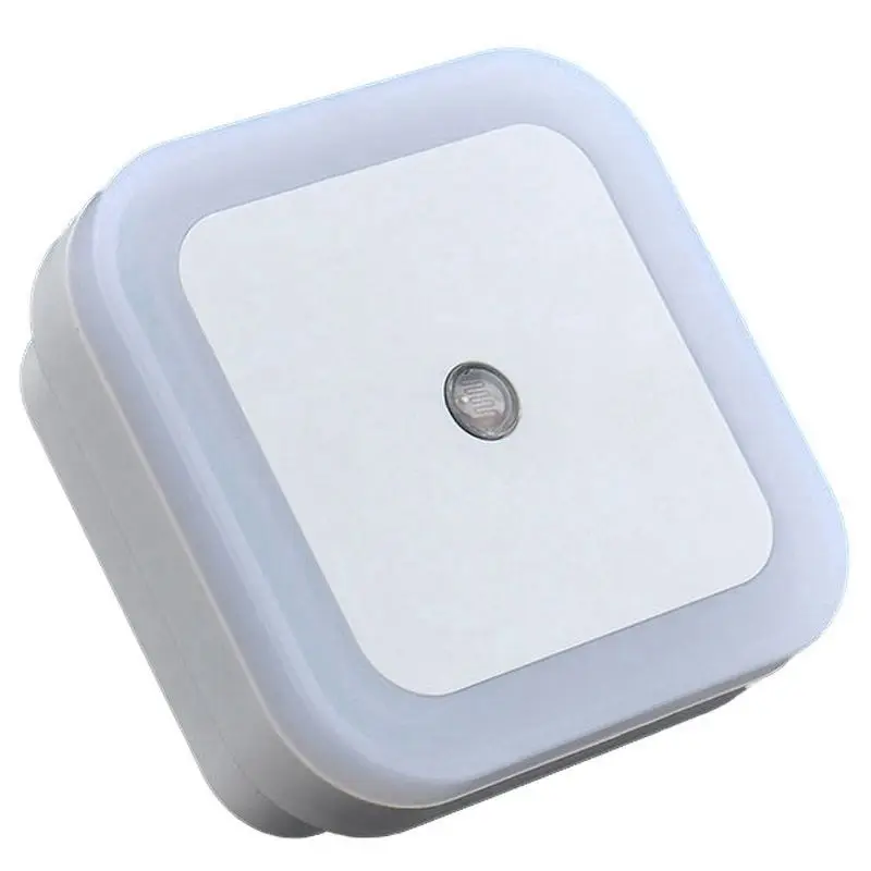 DSHA Hot Sale LED Light Auto Induction Sensor Control Bedside Night Wall Lamp US Plug White | Лампы и освещение