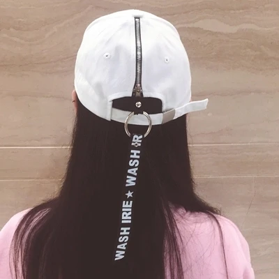 YouGeMan летняя Модная белая кепка в Корейском стиле Ulzzang Harajuku с вышитыми буквами