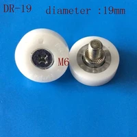 dr19dr22 window and door glass shower rollers with nylon bearing