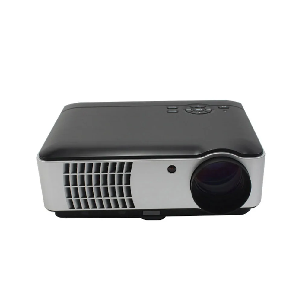 300 дюймов Система Android Full HD 1080 P 3000 люмен 1280*800 Видео HDMI USB LED Домашний Кинотеатр 3D