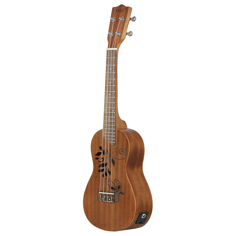 IRIN 24 дюймов укулеле Сапеле древесины Ukelele uke комплект с ЖК эквалайзером|Укулеле| |