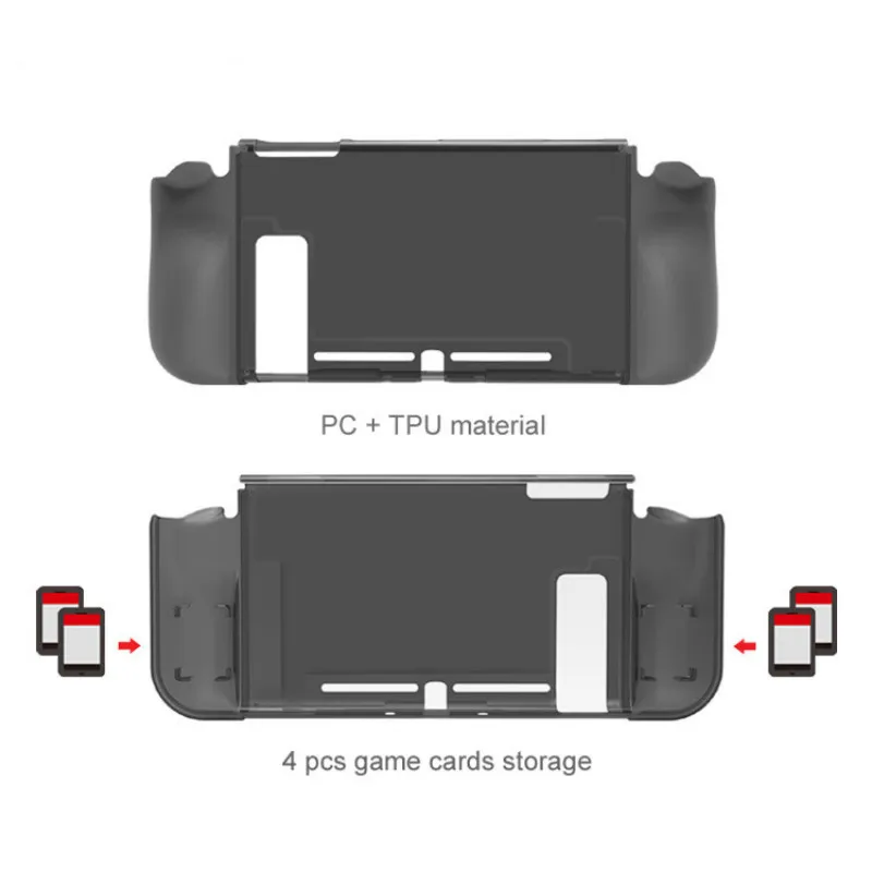 Защитный чехол для Nintendo Switch NS Console Case Защитная пленка экрана Joy Con силиконовая