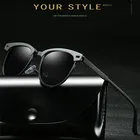 Солнцезащитные очки Мужские, женские, мужские, классические, для вождения, с квадратной оправой, UV400, 100%
