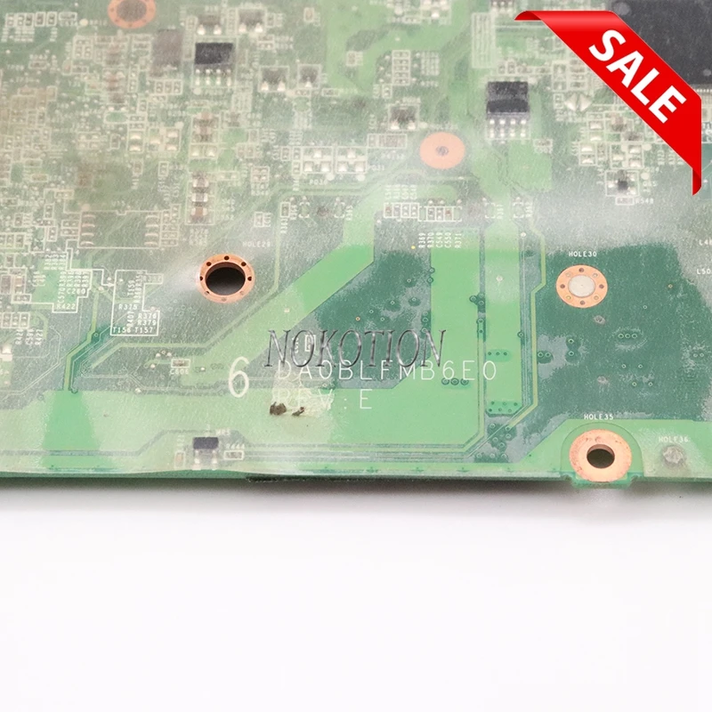 Материнская плата NOKOTION для ноутбука Toshiba satellite L750D L755D материнская A000081310 DA0BLFMB6E0 7400M