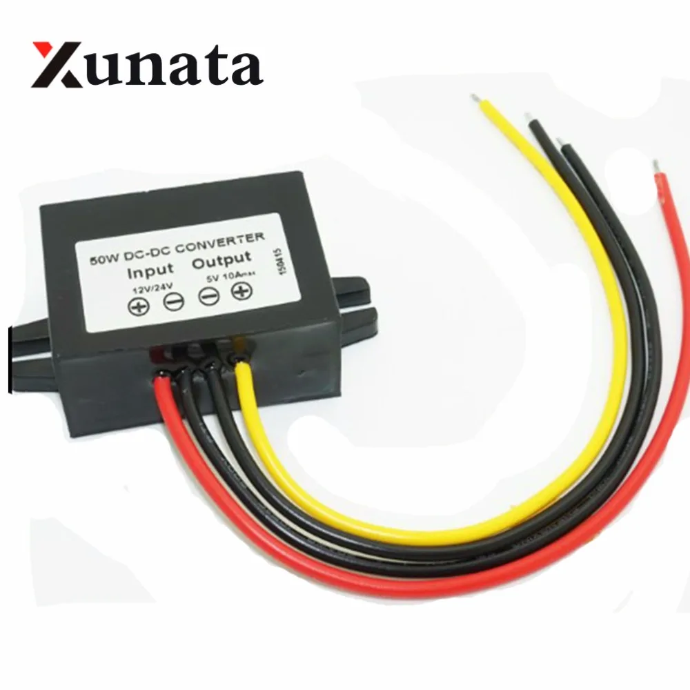 DC 5V 10A 50W Выход водонепроницаемый светодиодный блок питания драйвер модуль