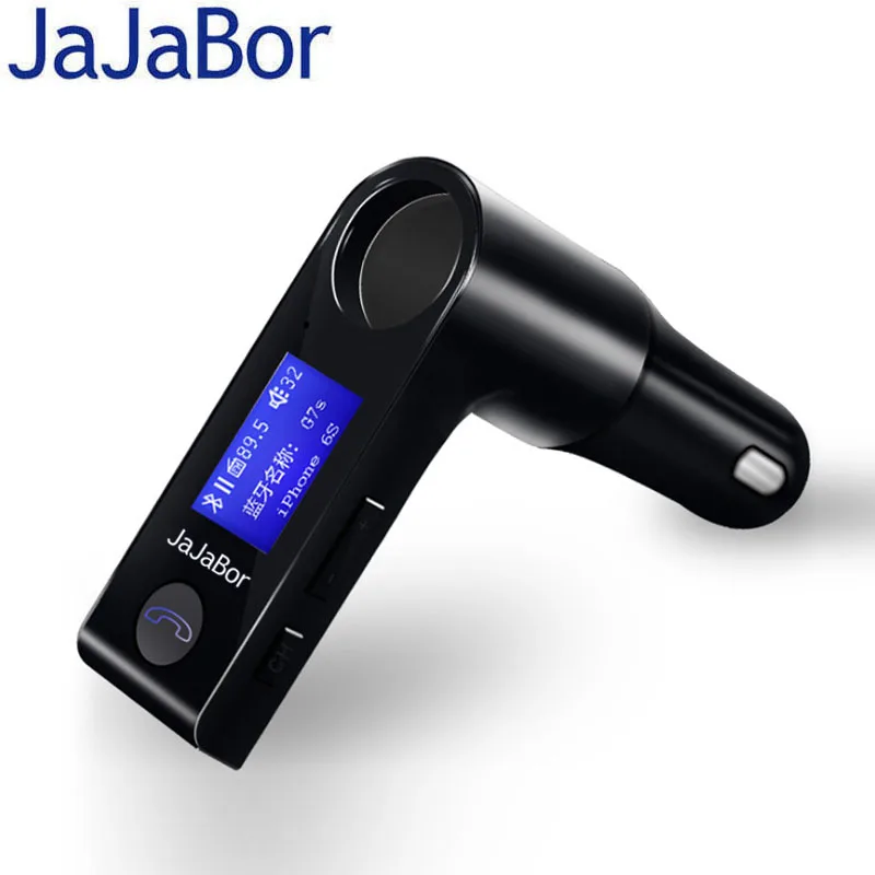Автомобильный комплект jajabor с Bluetooth громкой связью fm передатчик A2DP MP3 плеер