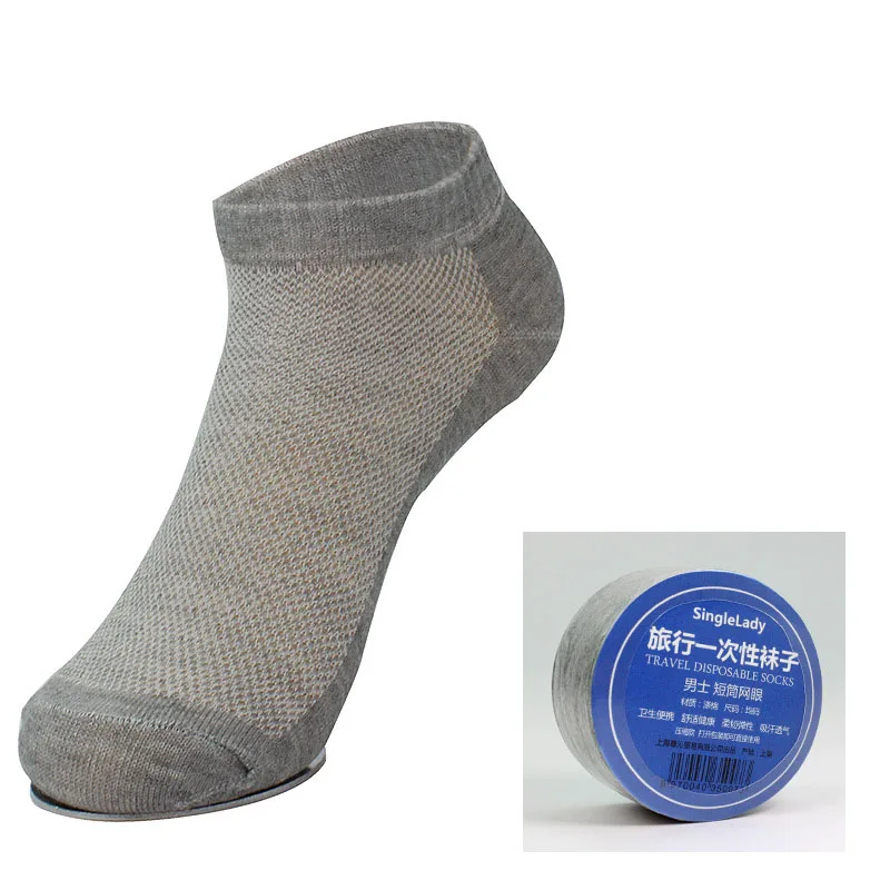 Новинка 1 пара одноразовых носков для женщин и мужчин компрессионные портативные