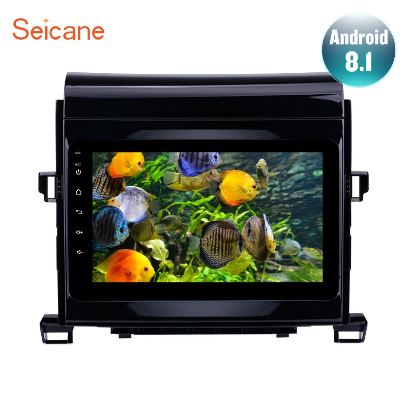 Seicane Android 8 1 2Din автомобильный Радио мультимедийный плеер для Toyota ALPHARD/Vellfire ANH20 2009 2013