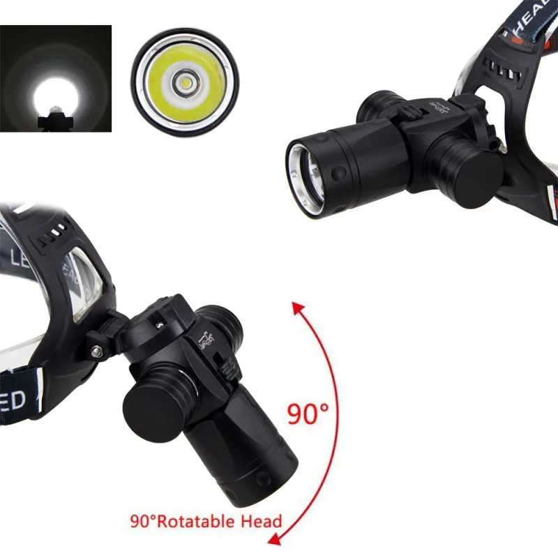 Подводный фонарь XM L T6 6000 лм светодиодный м|headlamp led|diving headlightlumen xm-l t6 |