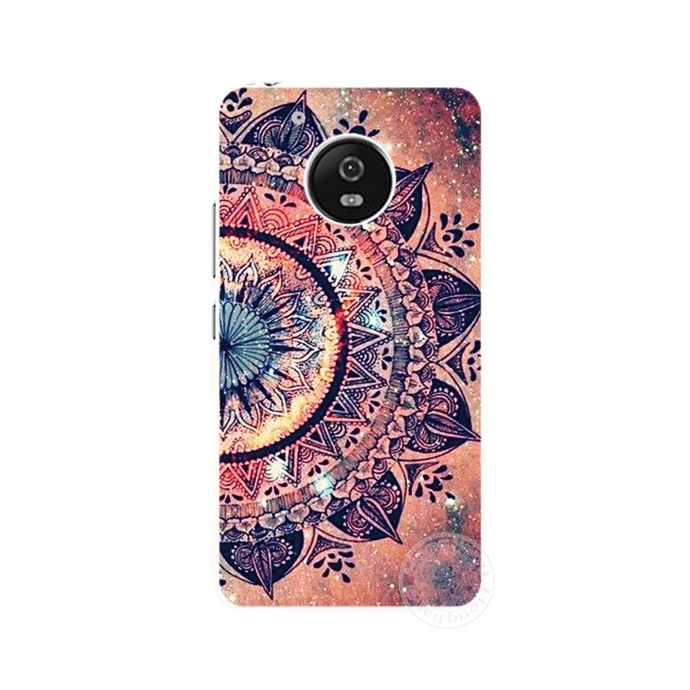 HAMEINUO чехол с винтажным рисунком Мандала Цветок для Motorola Moto G6 G5 G5S G4 PLAY PLUS ZUK Z2 pro |