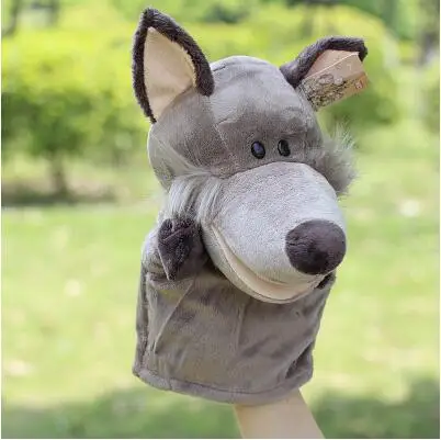 Горячая продажа Ручная кукольная игрушка детский подарок Волк кукла большие