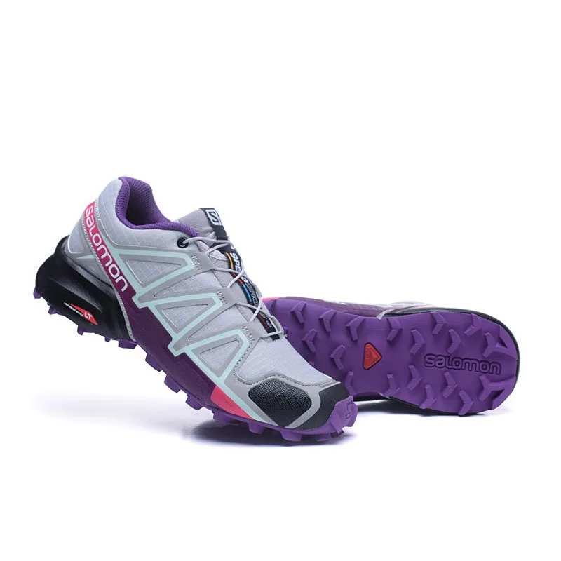 Salomon speed Cross 4 CS на шнуровке женские дышащие уличные кроссовки летние спортивные