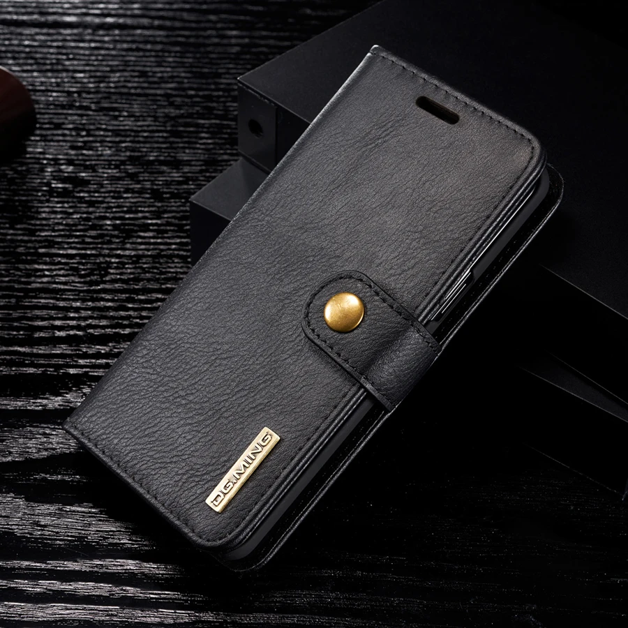 DG. MING кожаный чехол для Fundas samsung Galaxy S9 чехол для Coque samsung S9 Plus чехол S9 Чехол Флип Бумажник чехол для телефона s shell