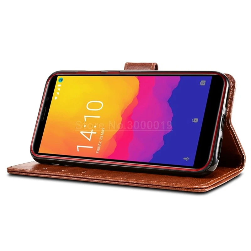 Для Prestigio Wize Q3 чехол для телефона из искусственной кожи для Prestigio Wize Q3 PSP3471DUO защитный флип-чехол кошелек Чехол 4,95"