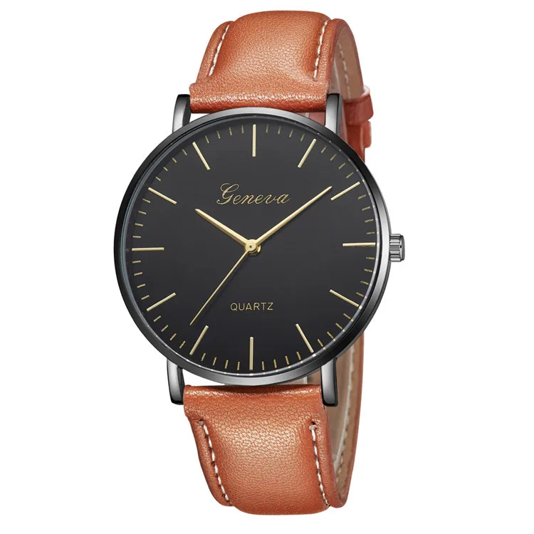 Man Watch 2022 Ultra Thin Men Watches Top Brand Luxury Fashion Casual Quartz Wristwatch Geneva Watch Men Hour Relogio Masculino images - 6