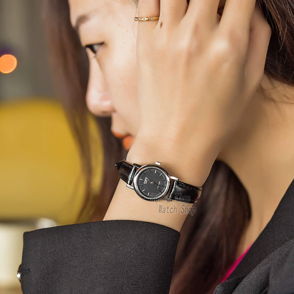 Casio часы женские часы лучший бренд класса люкс 30м водонепроницаемый кварцевые женские часы женские подарки часы спортивные часы relogio feminino reloj mujer montre homme bayan kol saati zegarek damski LTP-1095