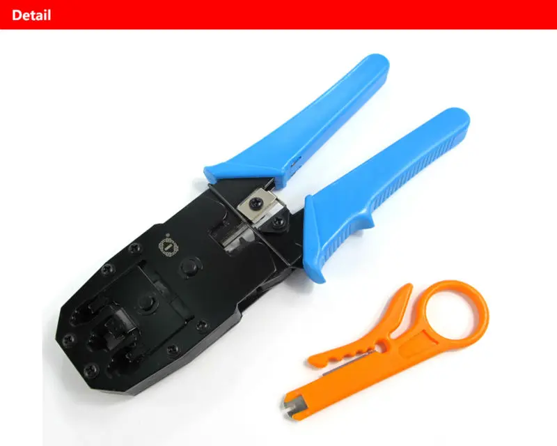 Профессиональные RJ45 Сетевые Кабельные Инструменты Комплект 16 в 1 сетевой Кабельный тестер rj45 обжимной инструмент rj45 Пробивной инструмент