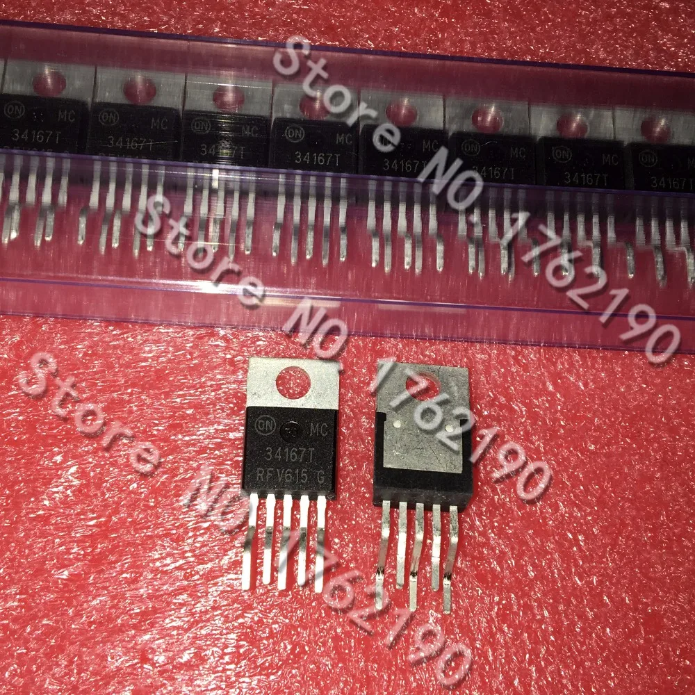 

5PCS/LOT MC34167T 34167T TO220-5 Power Switching Regulator Chip