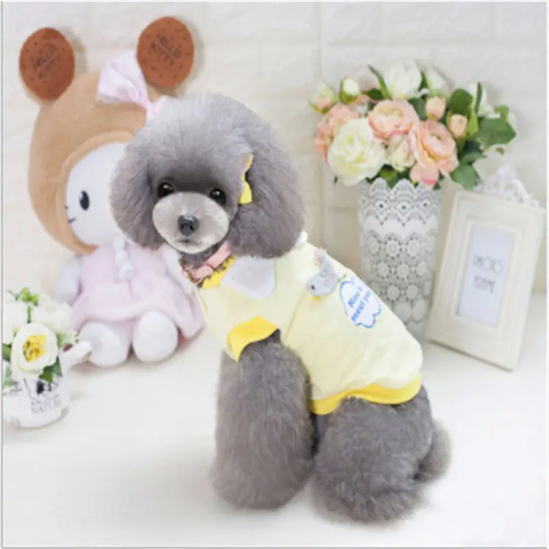 Теплая одежда с принтом в виде собак для питомец маленькая собачка собака куртка