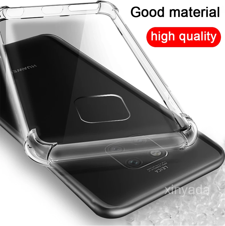 Clear Soft Bumper Shockproof Cover Case For Huawei P30 Mate 20 Pro Lite 10 P20 Shell Air Cushion Silicone TPU armor coque |