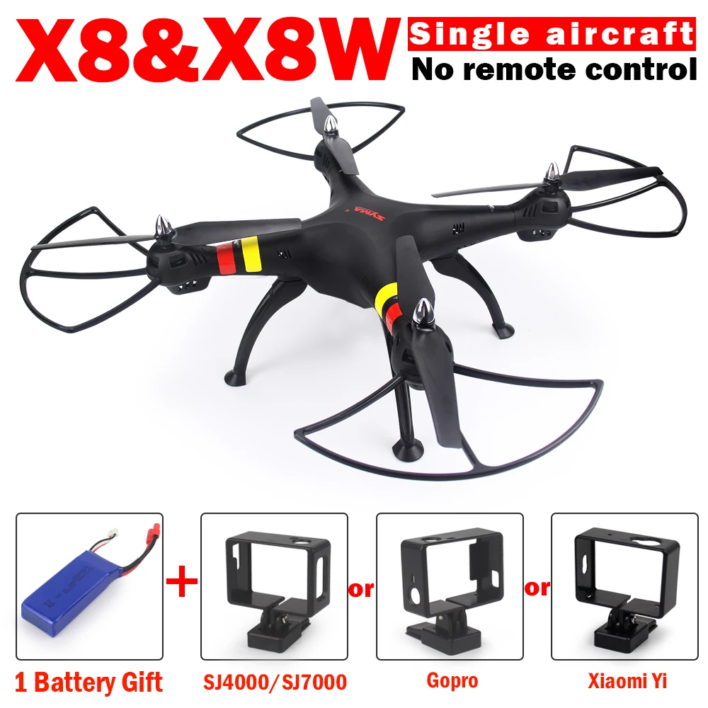 Квадрокоптер Syma X8W X8HG X8HW 2 4G 6 осей без камеры и передатчика|quadcopter 2.4g|rc quadcoptersyma x8w |