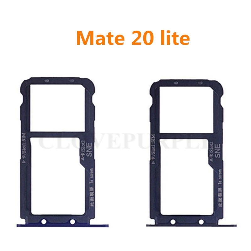 

1 шт. лоток для карт Nano SIM/ Micro SIM держатель слота для карт Micro SD адаптер для Huawei Mate 20 lite / Maimang 7