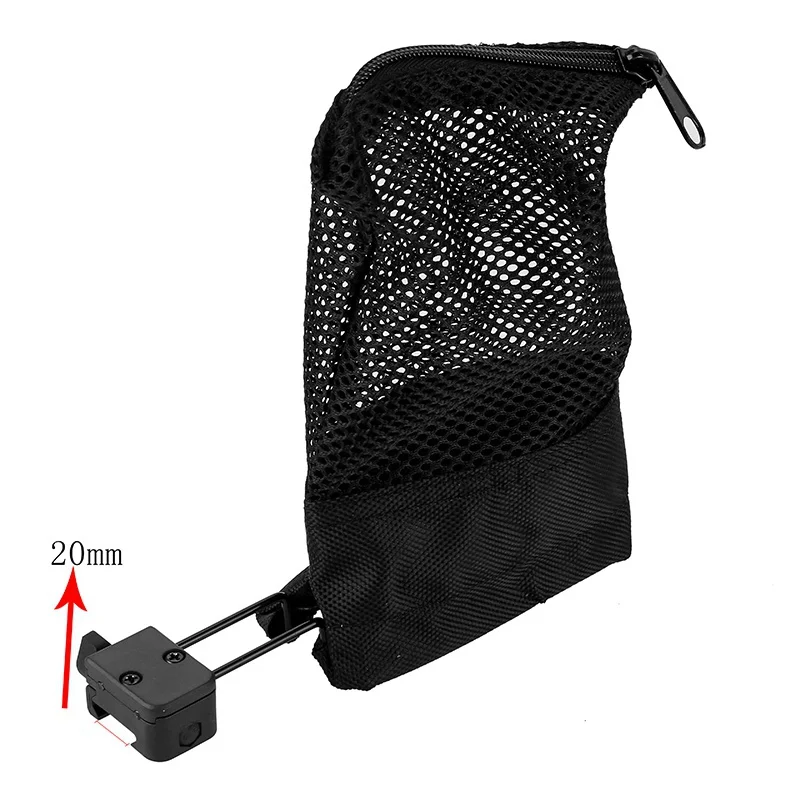 outdoor Hunting Accessories Bullet shell pouch bag Military Gear AR-15 Ammo Brass Shell Catcher Mesh Trap Nylon Bag1 | Спорт и
