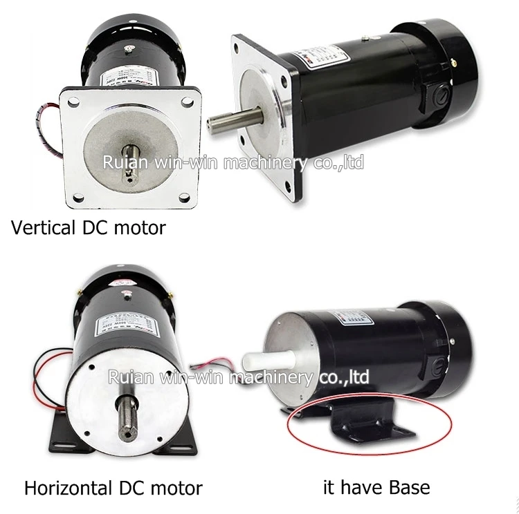 Должным образом ZYT22 22018 400W 1800 220v DC мотор горизонтальный тип для сумки делая части