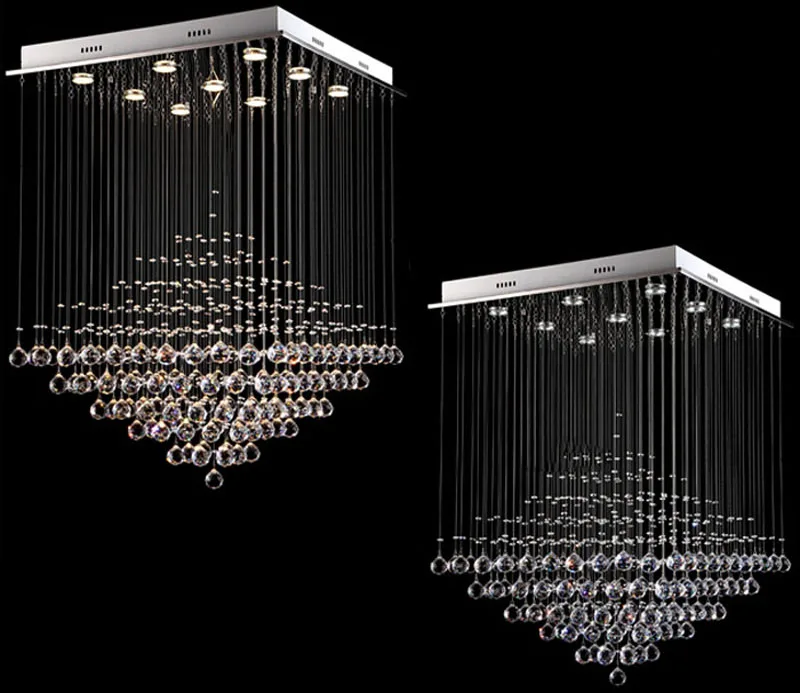 Современные хрустальные люстры светильники для столовой k9 подвесная линия